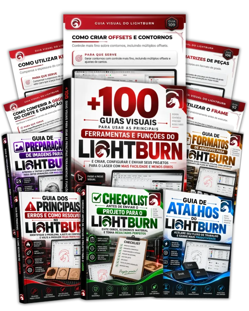 Colección completa de guías de LightBurn
